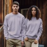 Lavender Oversized Sweatshirt