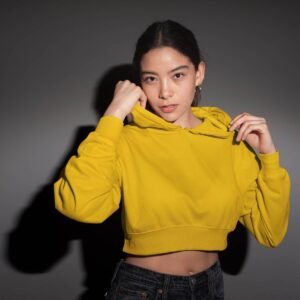 Women Crop Hoodie