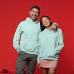 Regular Hoodie - Mint Unisex Regular Fit Hooded Sweatshirt