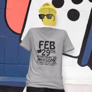 A Birthday So Awesome Round Neck Men T-shirt