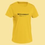 Mohabbat – Round Neck Women T-Shirt Mohabbat – Round Neck Women T-Shirt