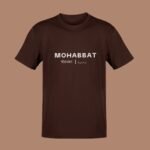 Mohabbat – Round Neck Men T-shirt