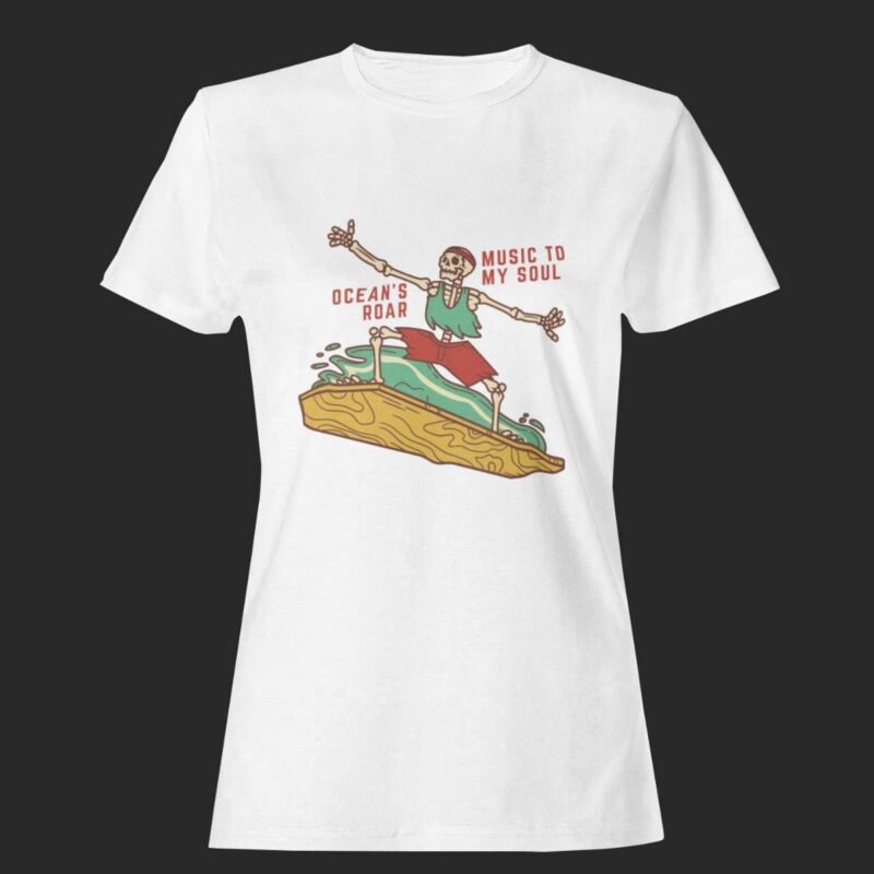 Skeleton Music To My Soul,Chirpyy,summer tshirt women