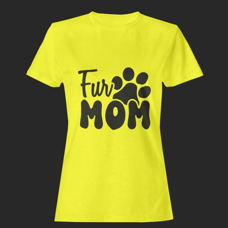 Fur Mom,Chirpyy,mothers day tshirt,dog mom tshirt,cat mom tshirt