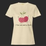 Beige women I love you berry much