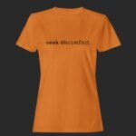 Orange seek discomfort