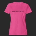 Pink seek discomfort