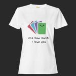 White women Uno How Much I Love You